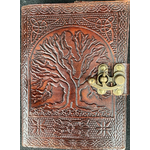 Leather Journal: Tree of Life 5 x 7