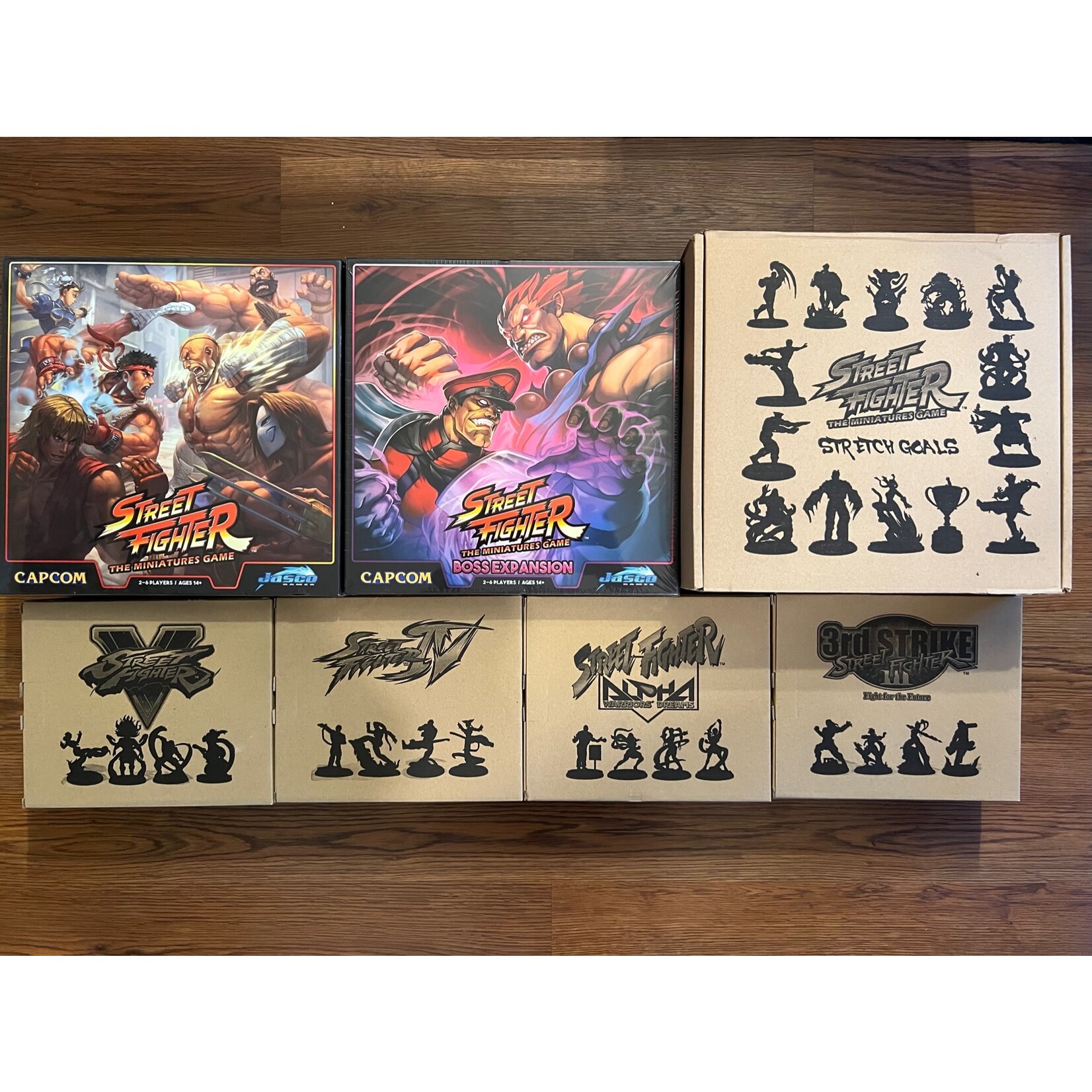 Street Fighter: The Miniatures Game Bundle (No Refunds/Exchanges) Special 1-2 Day Order