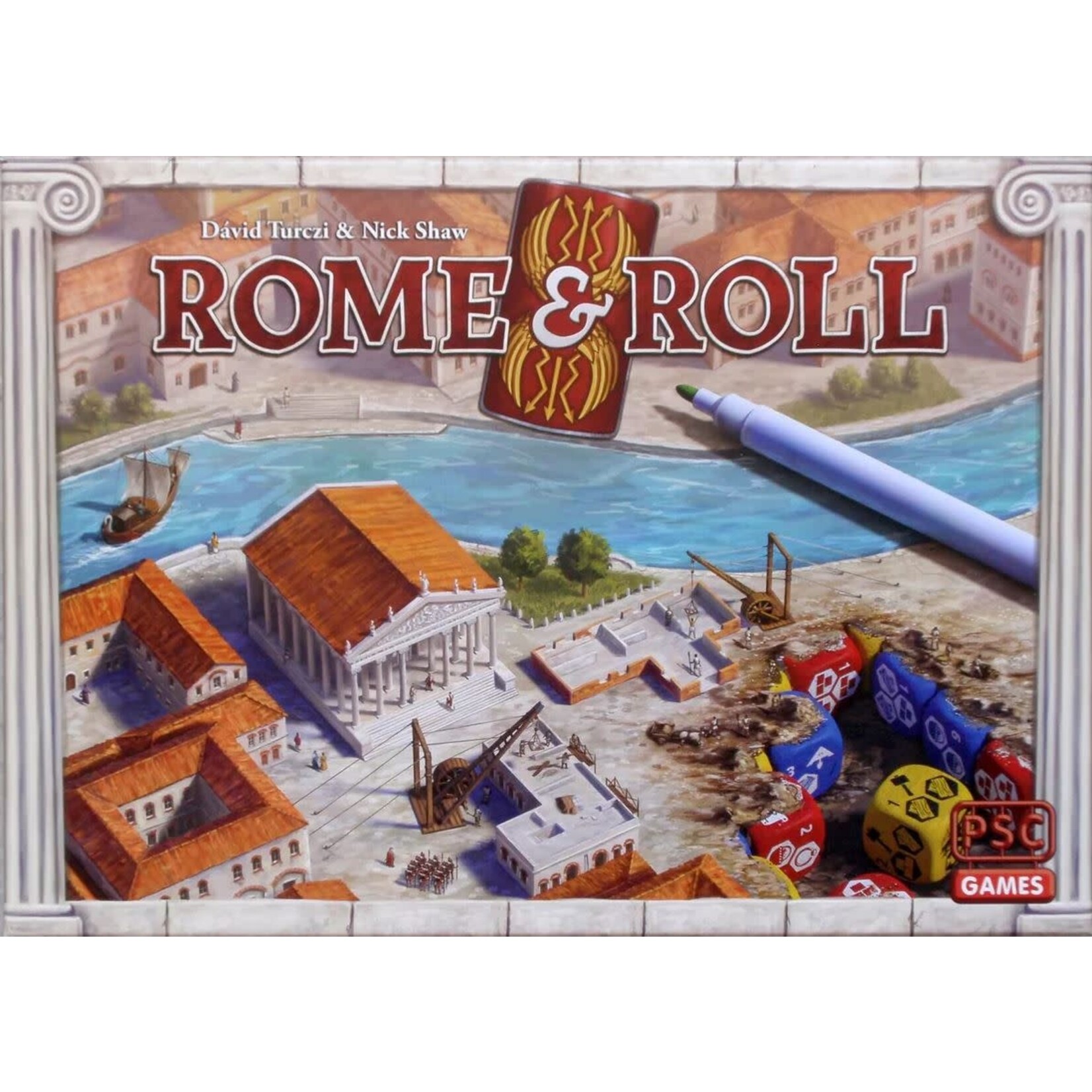 #18374 Rome & Roll: Dragon Cache Used Game