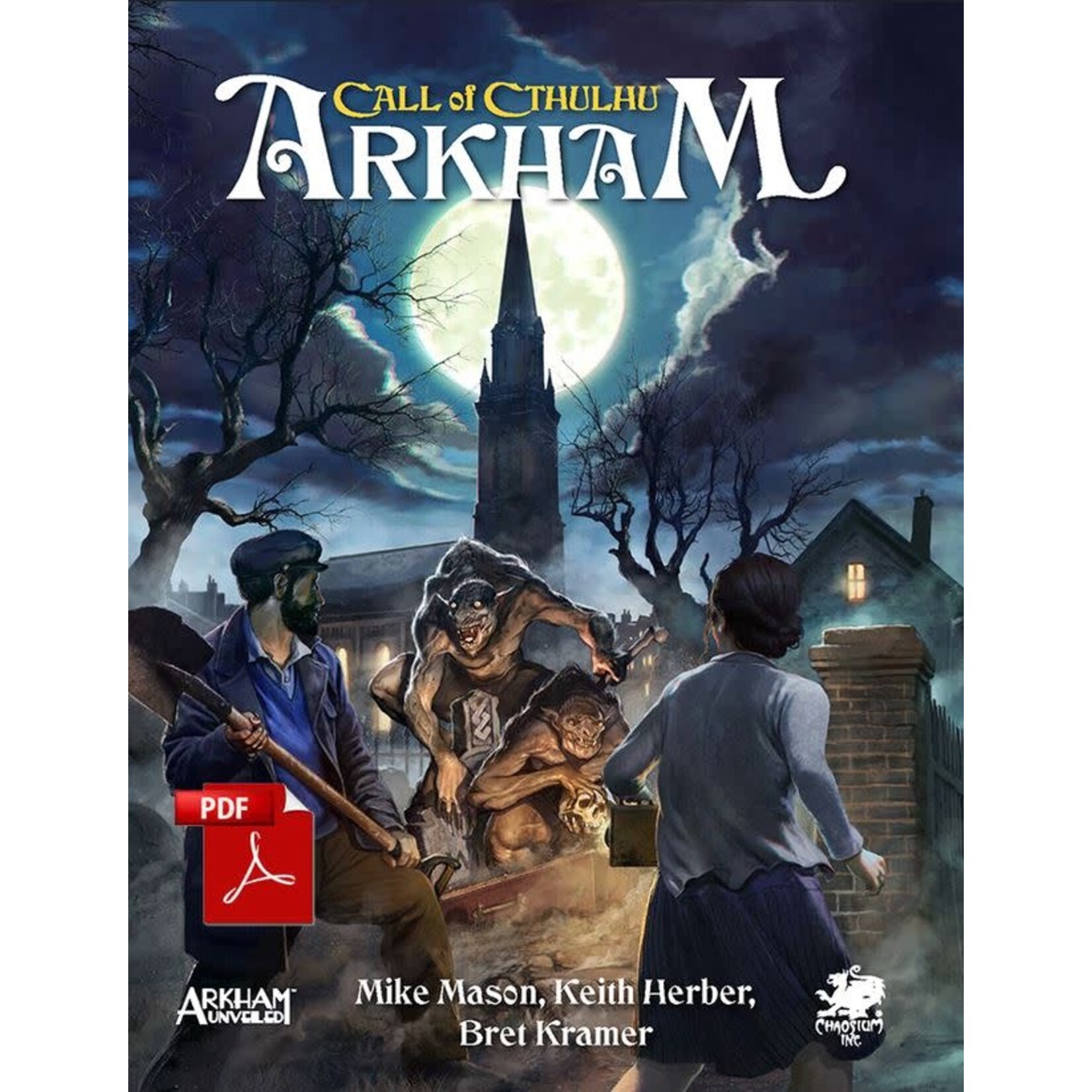 Call of Cthulhu RPG Adventure: Arkham