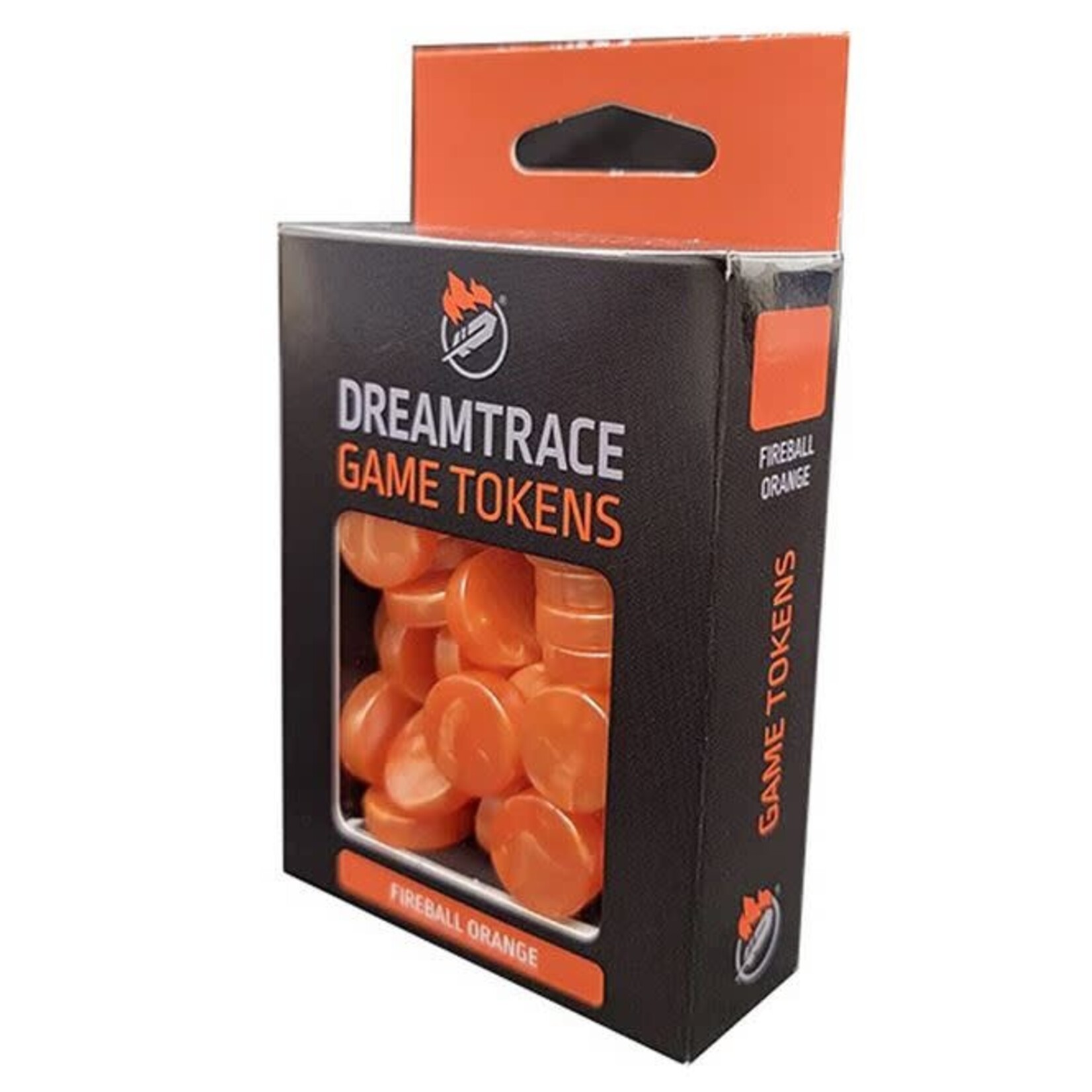 Dreamtrace Game Tokens: Fireball Orange