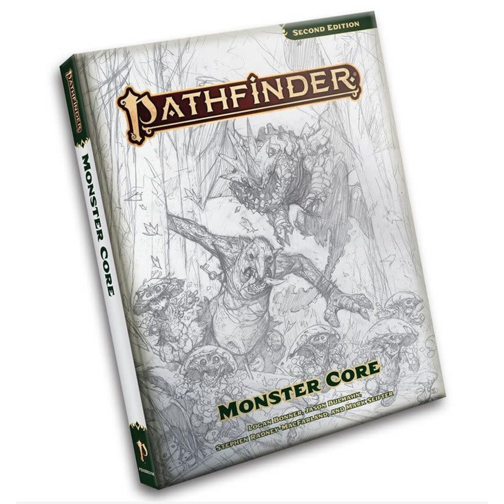 Pathfinder 2E RPG: Pathfinder Monster Core Sketch Cover Edition
