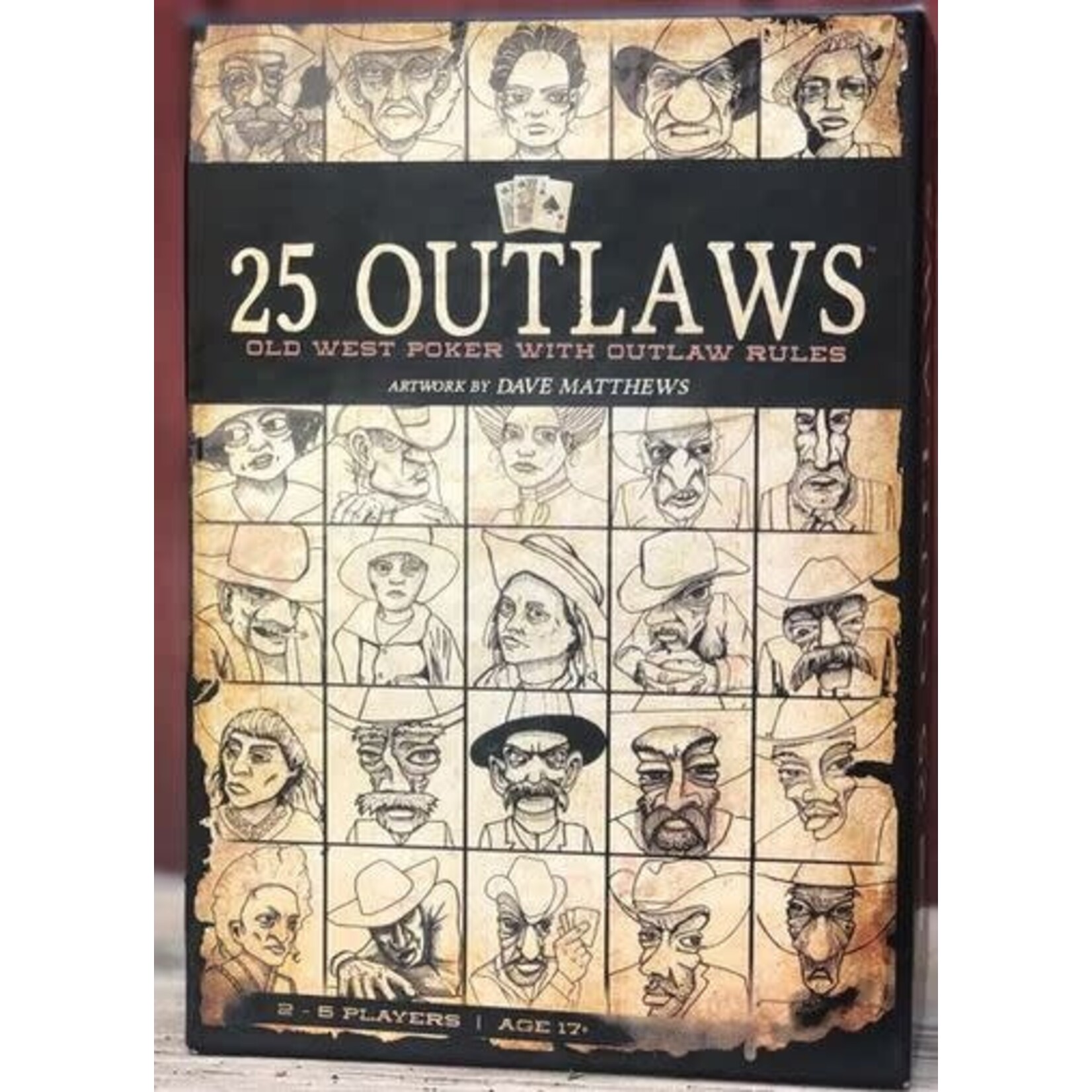 #18509 25 Outlaws Dragon Cache Used Game