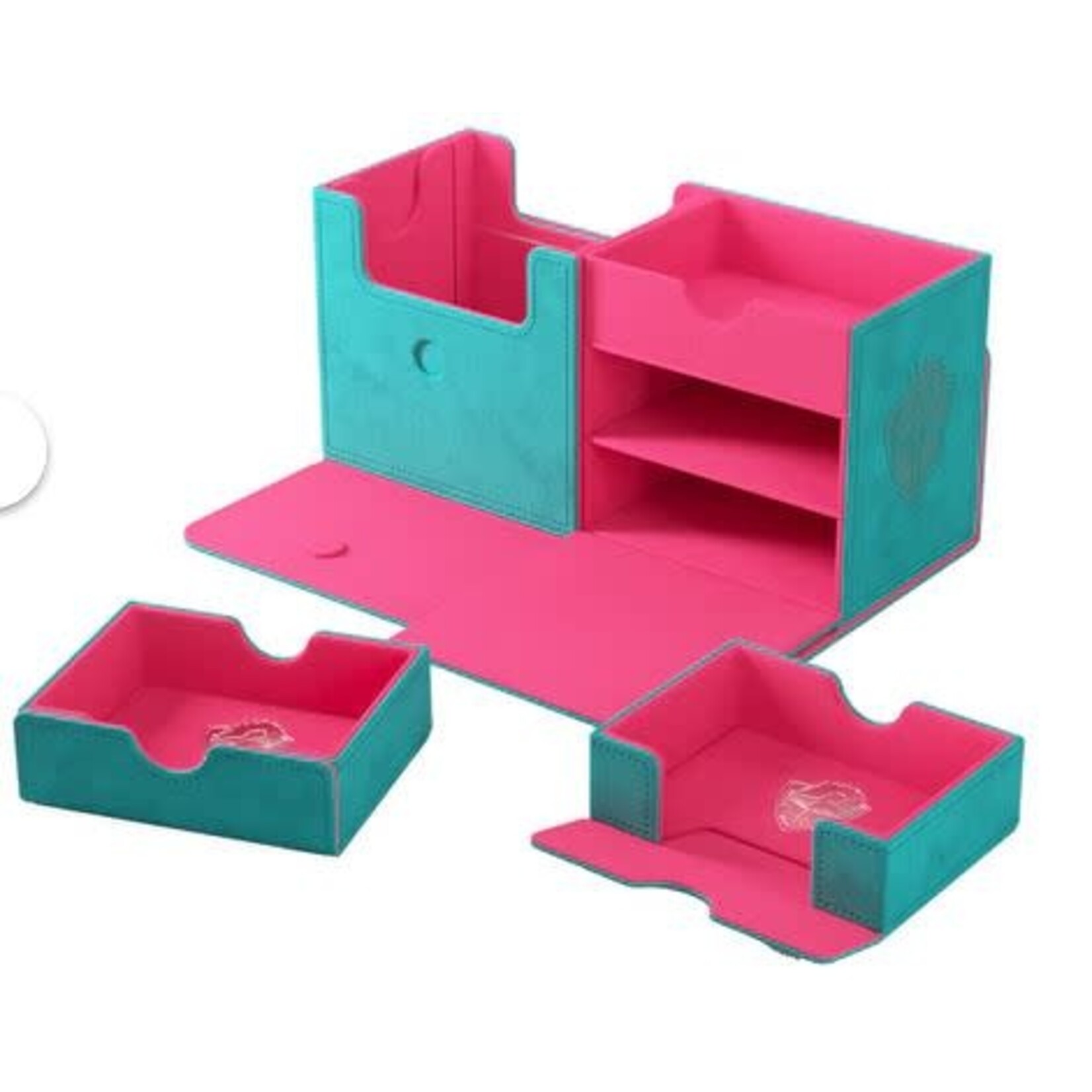 Deck Box: GameGenic The Academic 133+ XL Teal/Pink