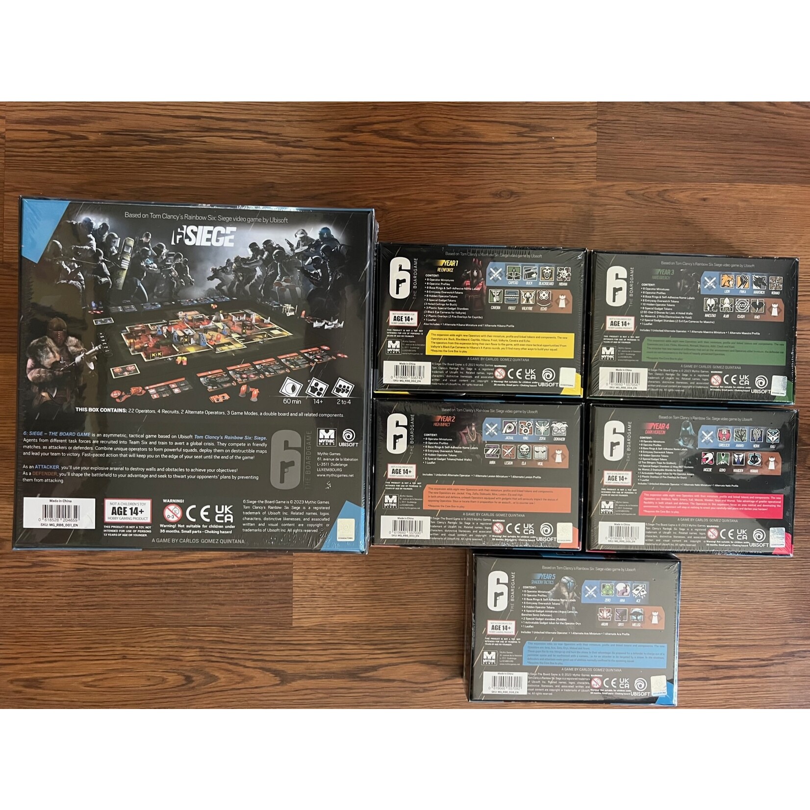 6: Siege - The Board Game Bundle (All Sales Final)