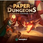 #18548 Paper Dungeons A Dungeon Scrawler Game: Dragon Cache Used Game