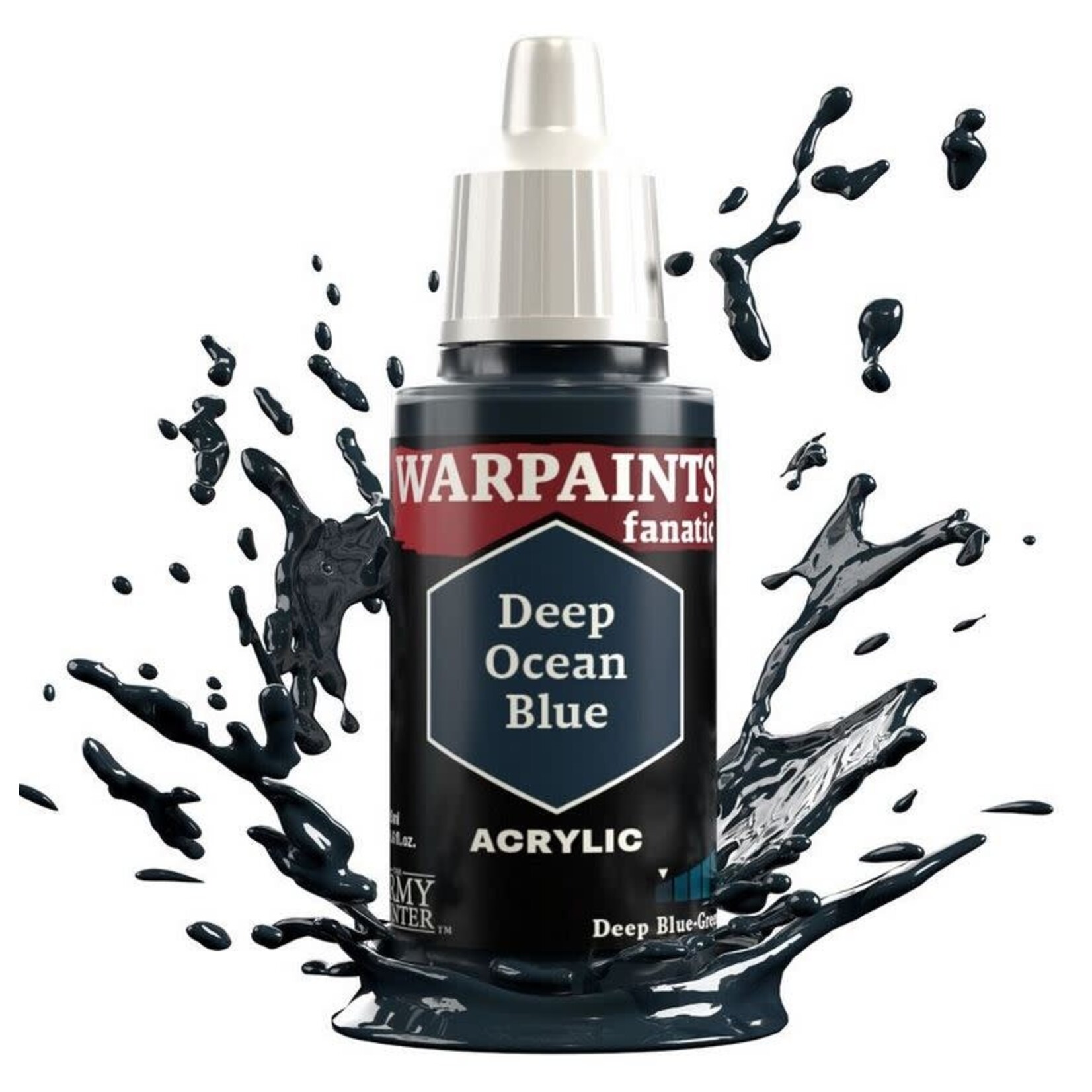 Army Painter Warpaints Fanatic: Acrylic - Deep Ocean Blue
