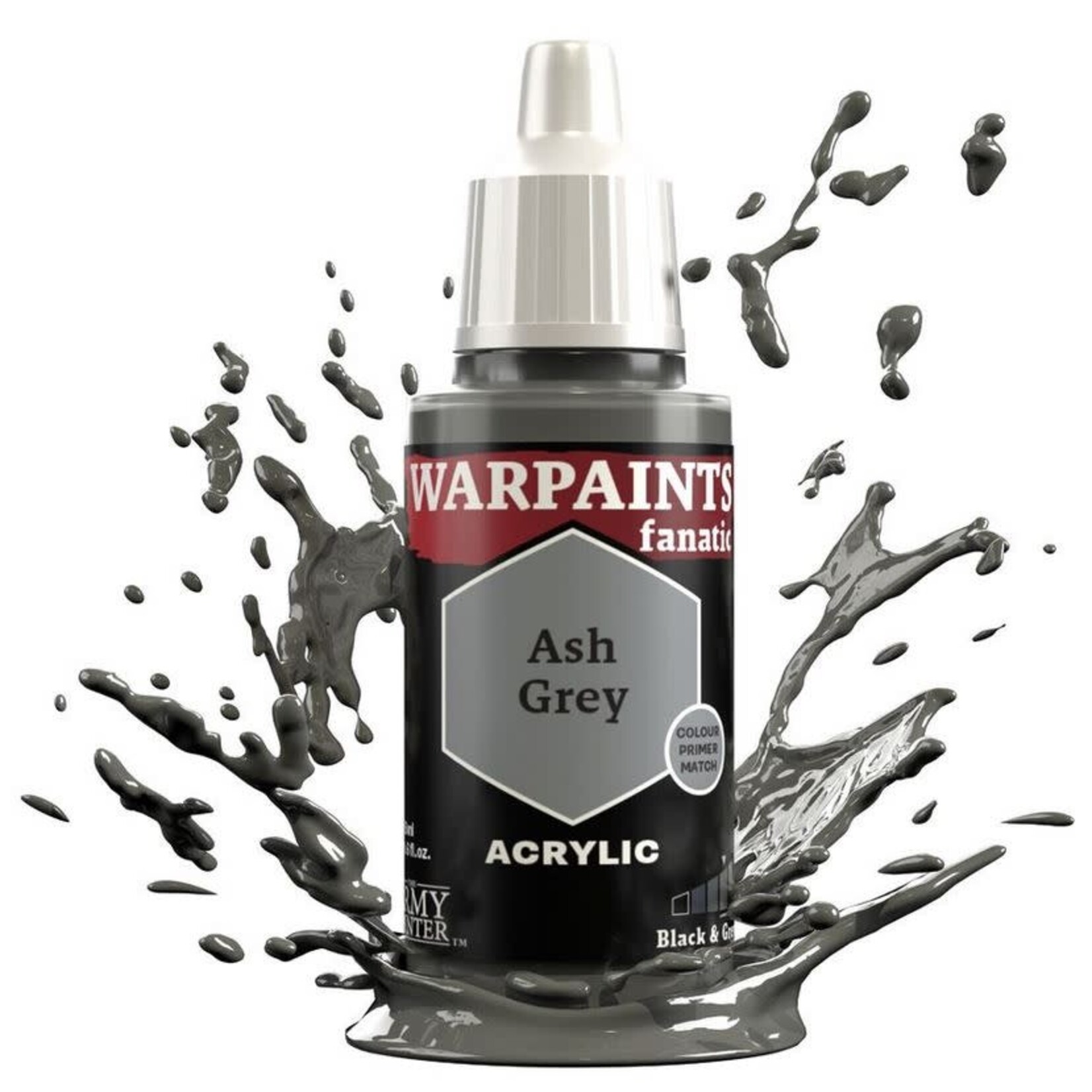 Army Painter Warpaints Fanatic: Acrylic - Ash Grey