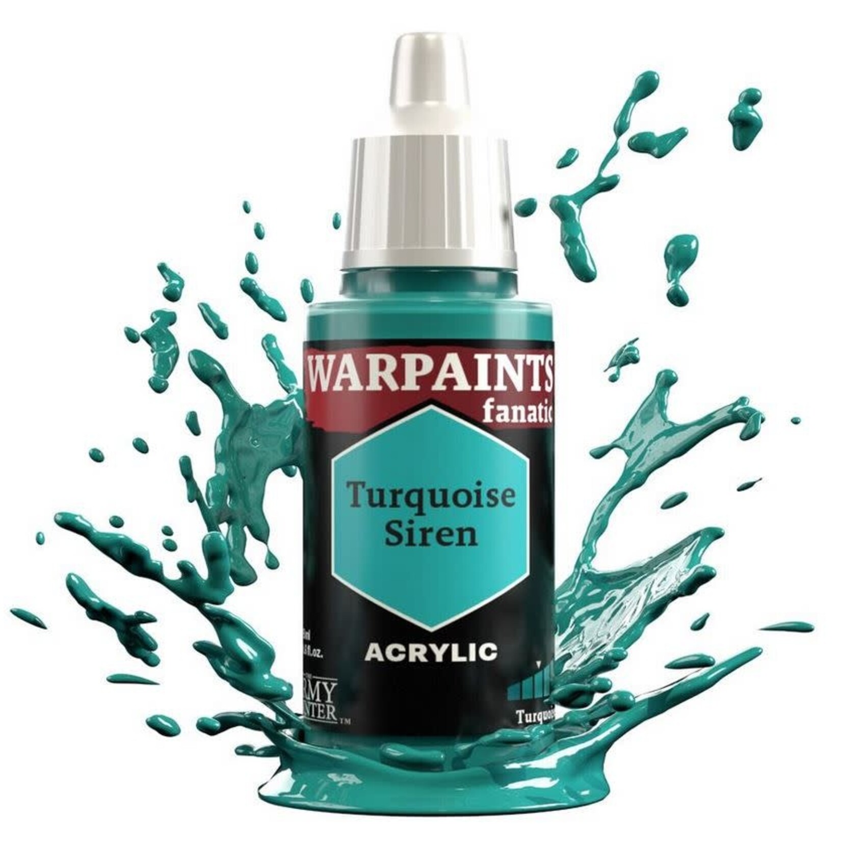 Army Painter Warpaints Fanatic: Acrylic - Turquoise Siren