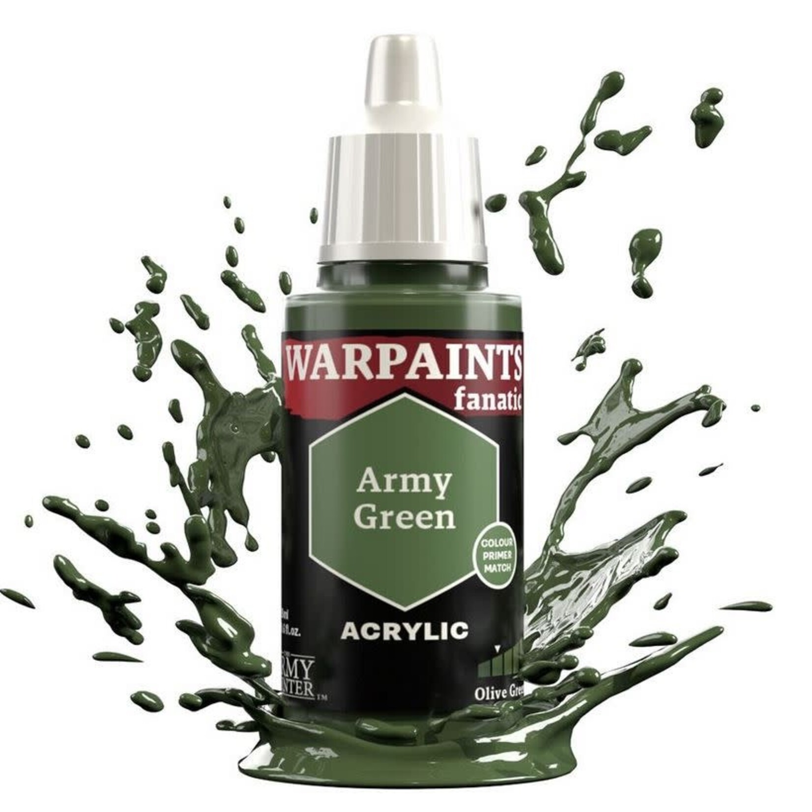 Army Painter Warpaints Fanatic: Acrylic - Army Green