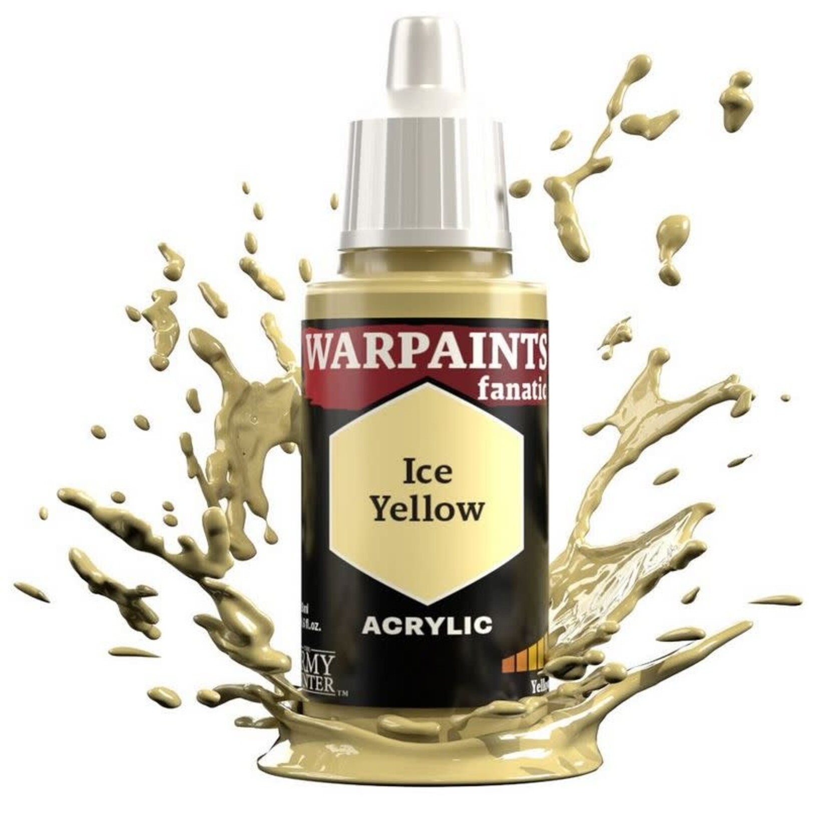 Army Painter Warpaints Fanatic: Acrylic - Ice Yellow