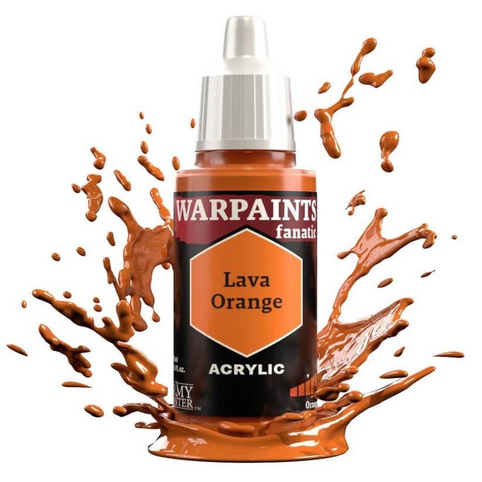 Army Painter Warpaints Fanatic: Acrylic - Lava Orange