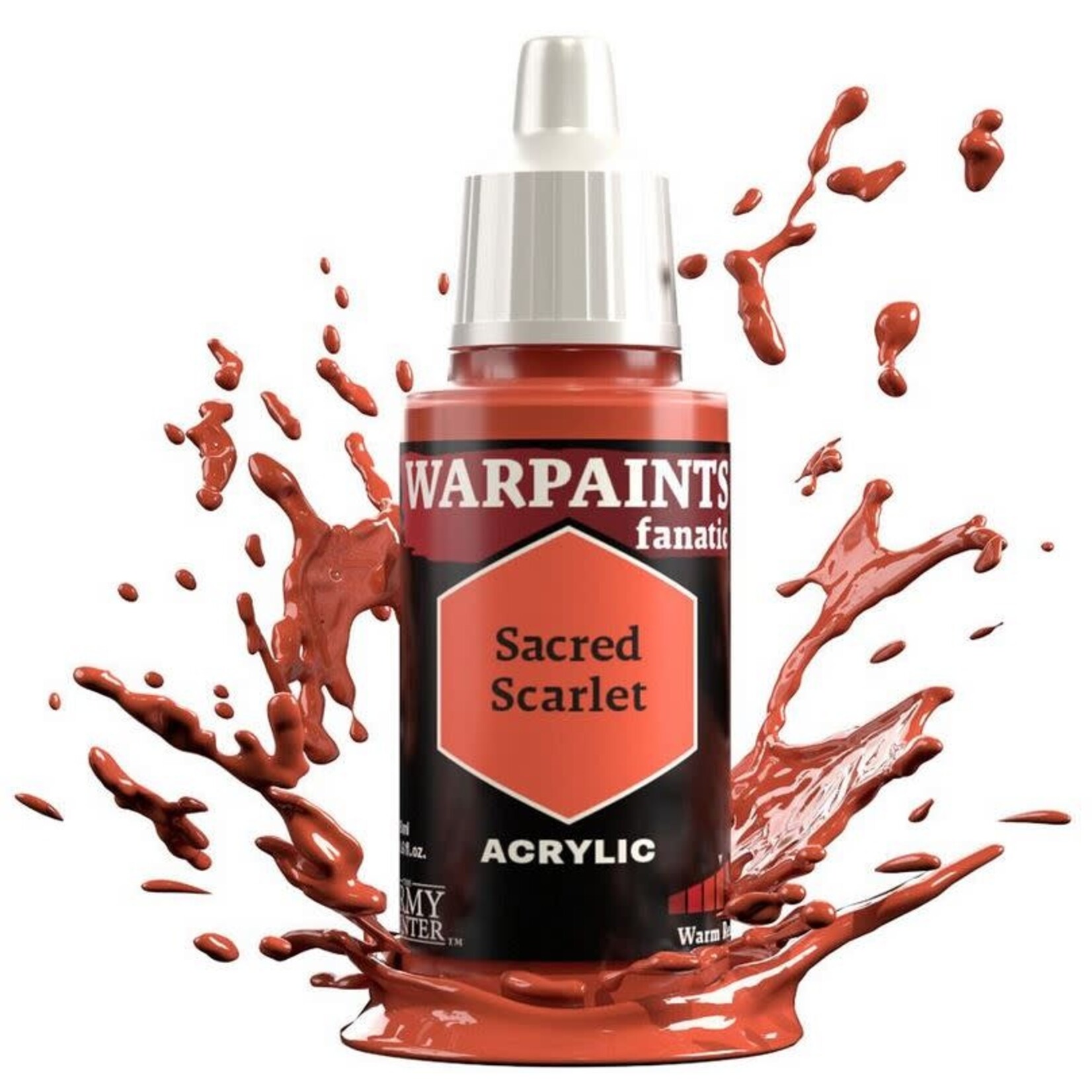Army Painter Warpaints Fanatic: Acrylic - Sacred Scarlet