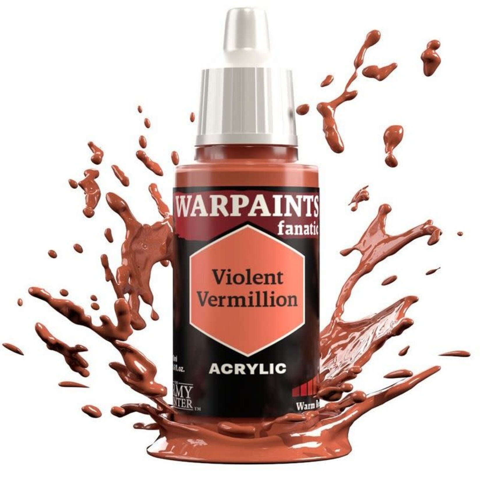 Army Painter Warpaints Fanatic: Acrylic - Violent Vermilion