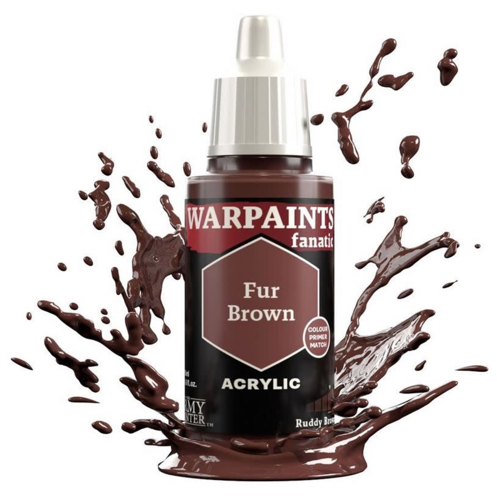 Army Painter Warpaints Fanatic: Acrylic - Fur Brown