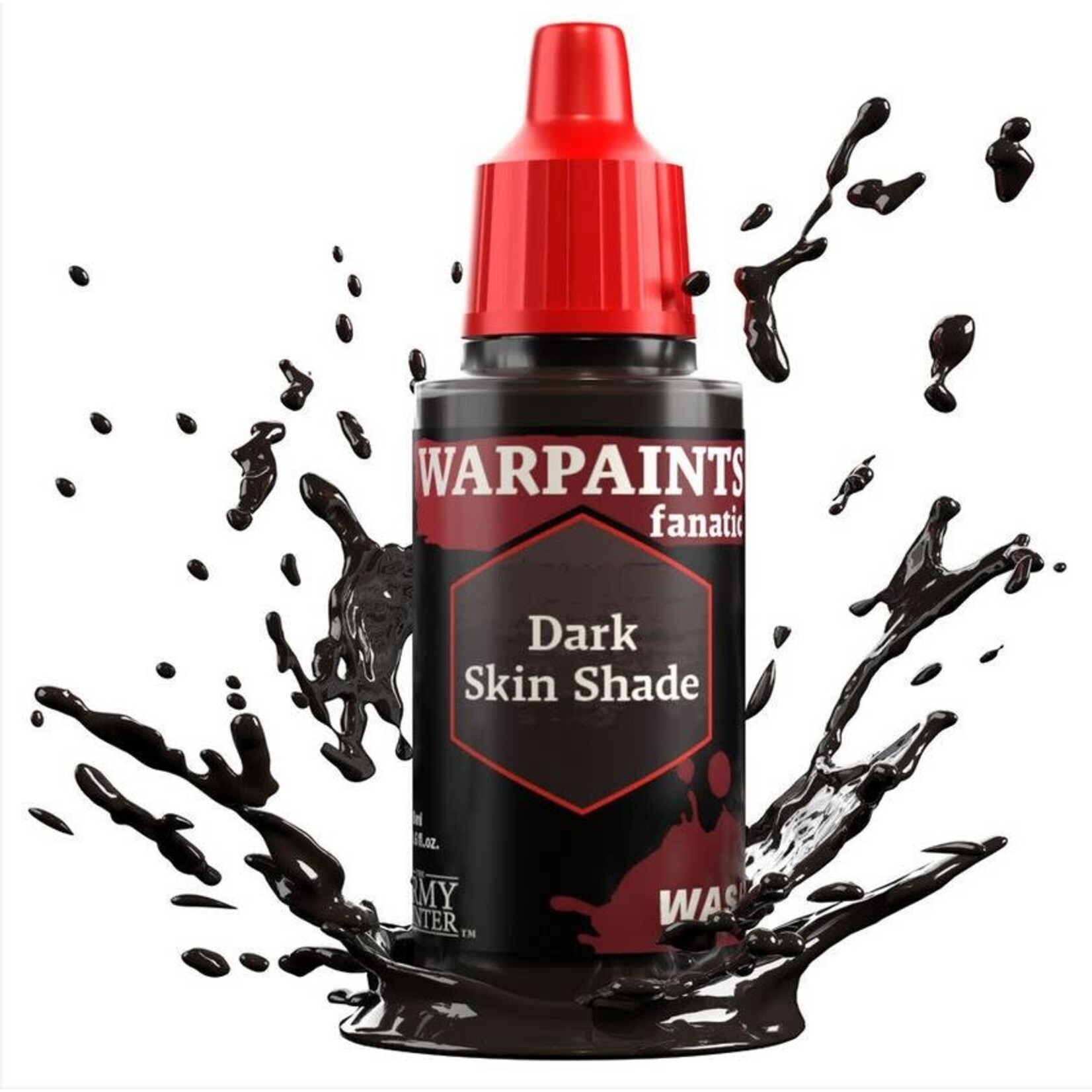 Army Painter Warpaints Fanatic: Wash - Dark Skin Shade