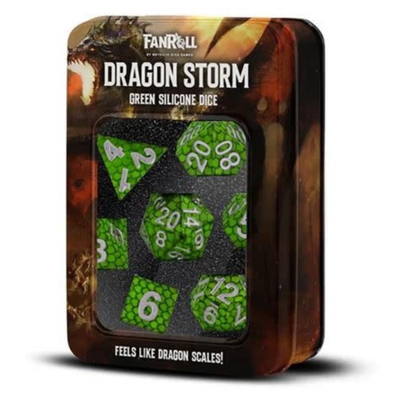 7-Set Silicone: Dragon Storm: Green Dragon Scales