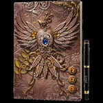 Lynx 3D Faux-Leather Notebook - Phoenix
