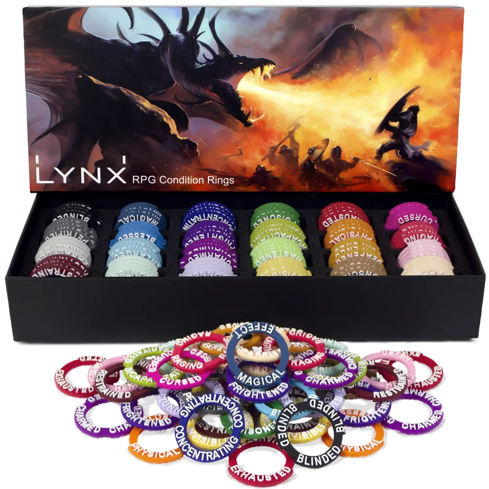 Lynx RPG Condition Rings