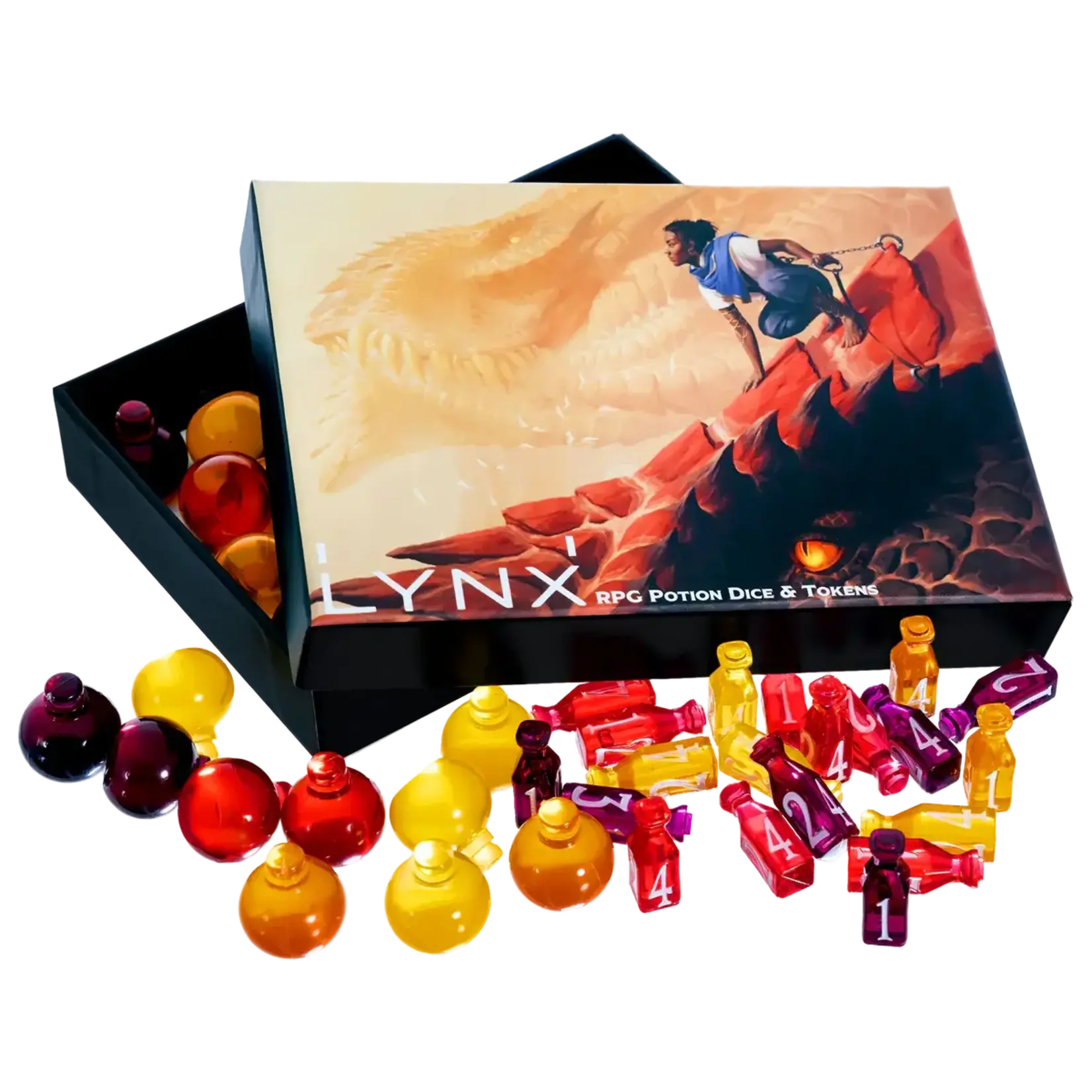 Healing Potion Markers & Dice Set