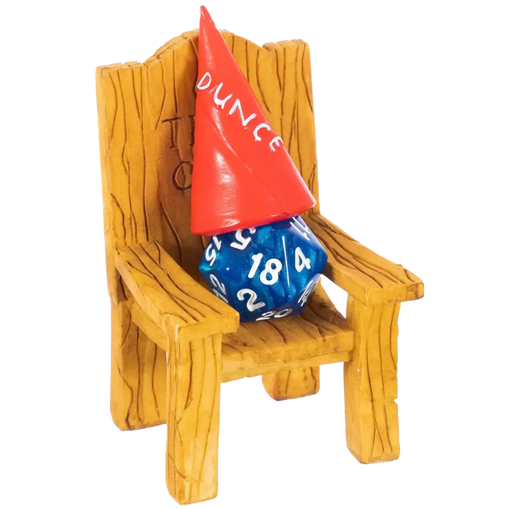 Dice Jail Chair of Shame and Dunce Hat