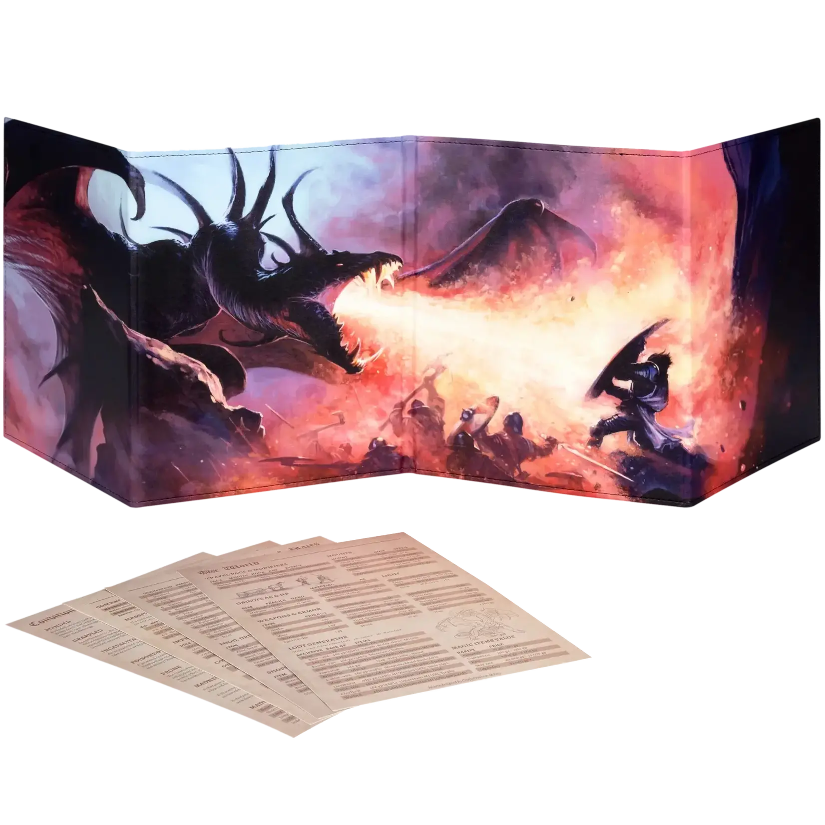 Lynx Dungeon Master Screen - Full Color