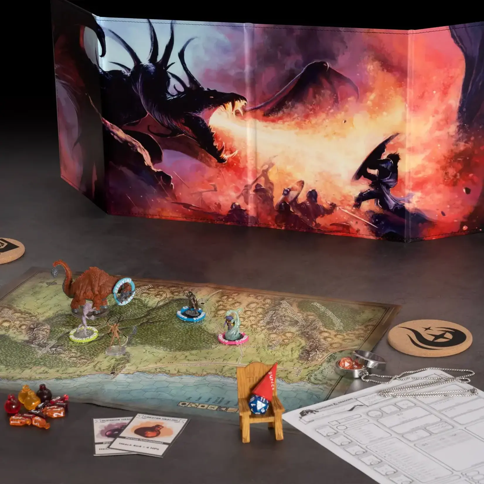 Dungeon Master Screen - Full Color