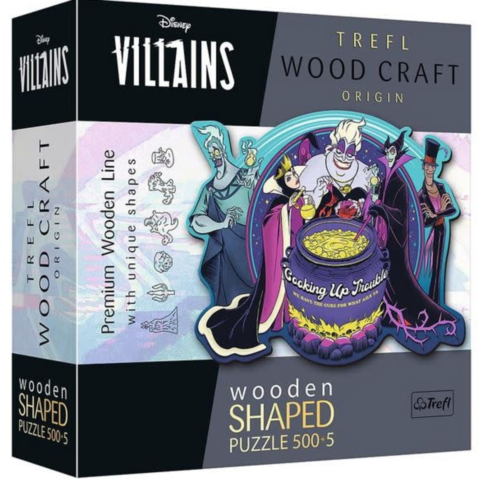 Woodcraft: Disney Villains 500 Piece Puzzle