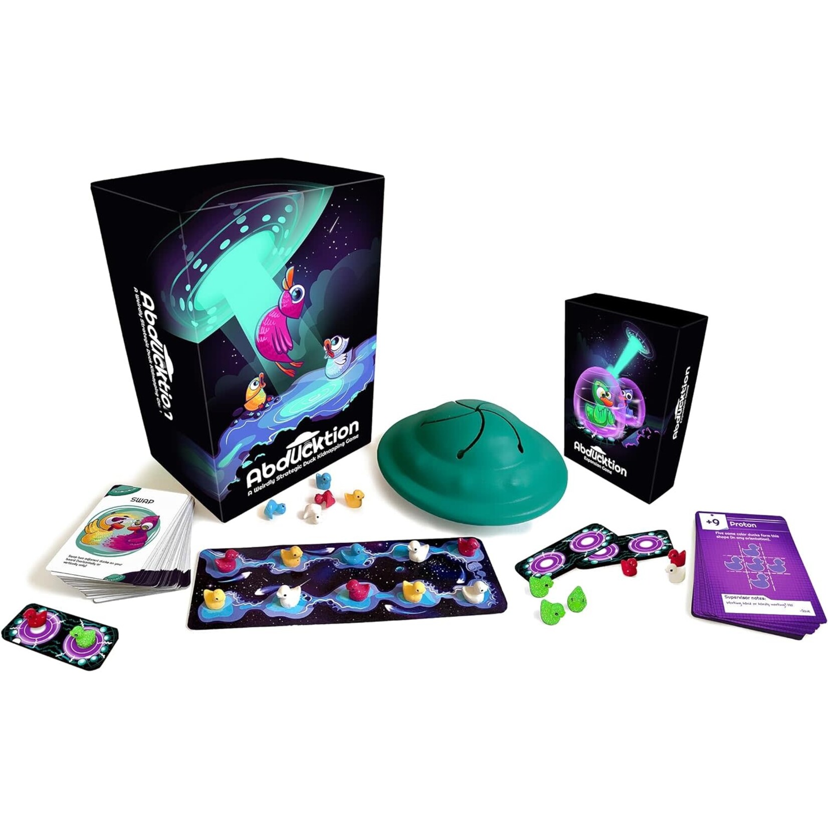 Abducktion Bundle: Base Game and IntergalacDuck Research Expansion