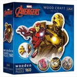 Marvel: Brave Iron Man - 160 Piece Wood Puzzle