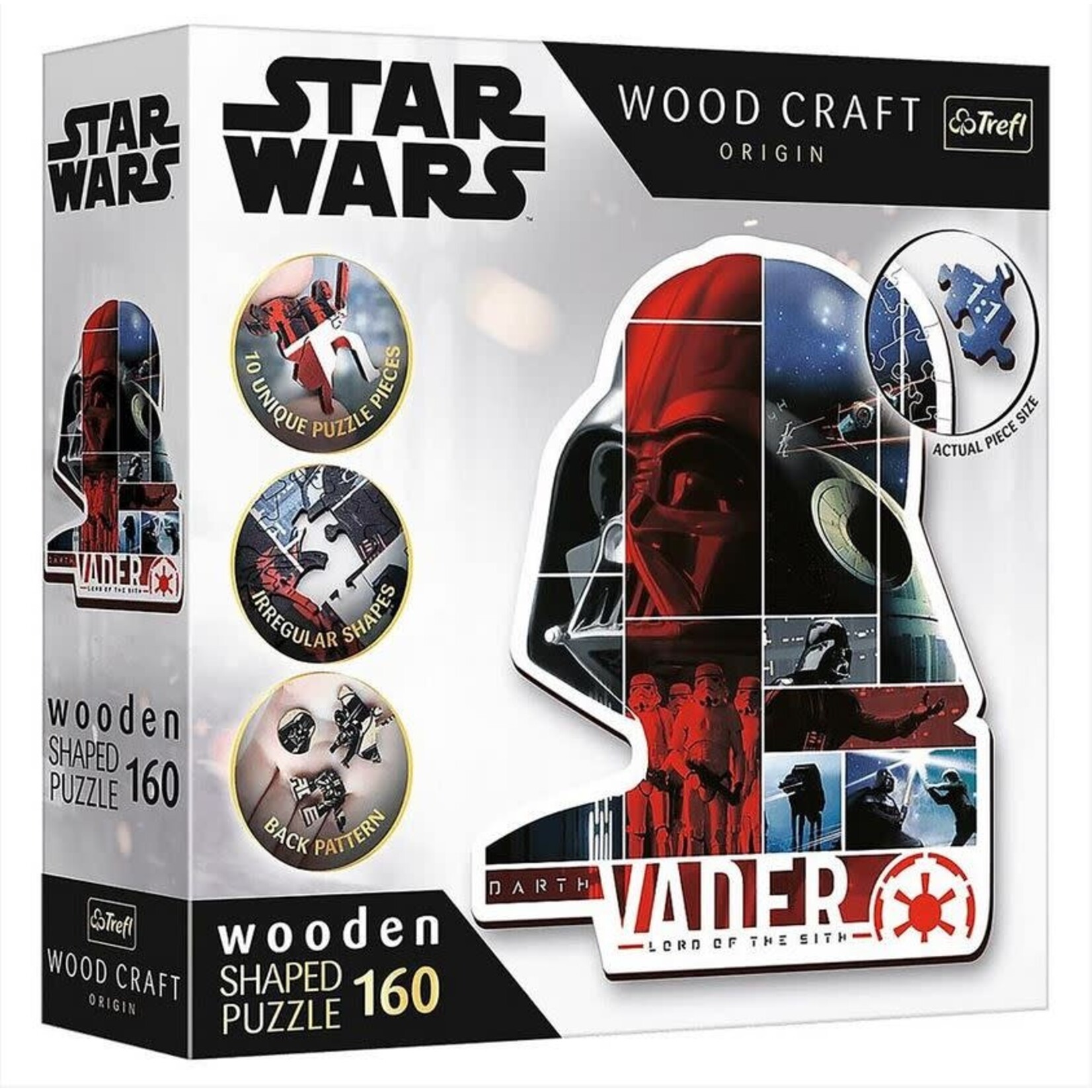 Star Wars: Darth Vador - 160 Piece Wood Puzzle