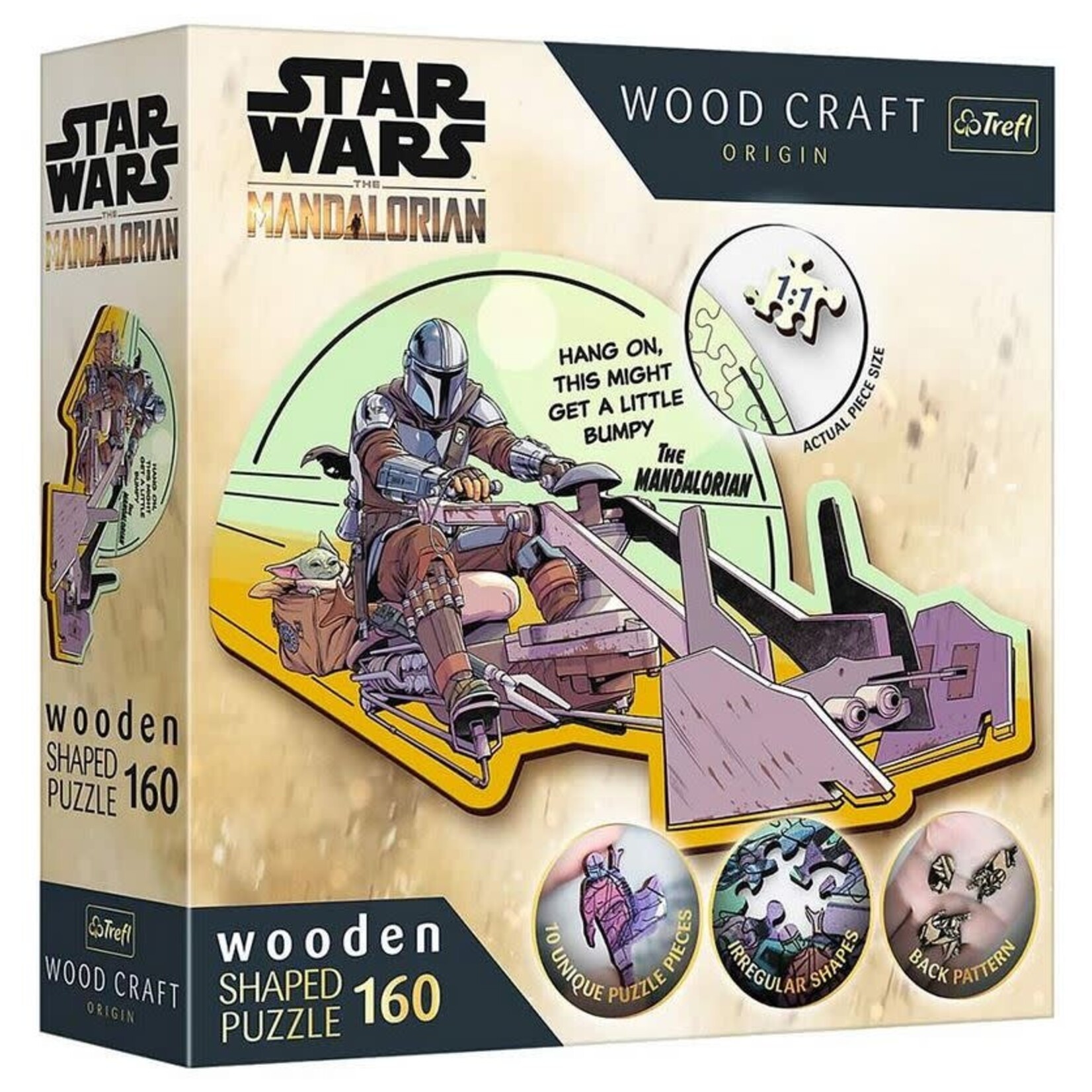 Star Wars: The Mandalorian Reunite - 160 Piece Wood Puzzle