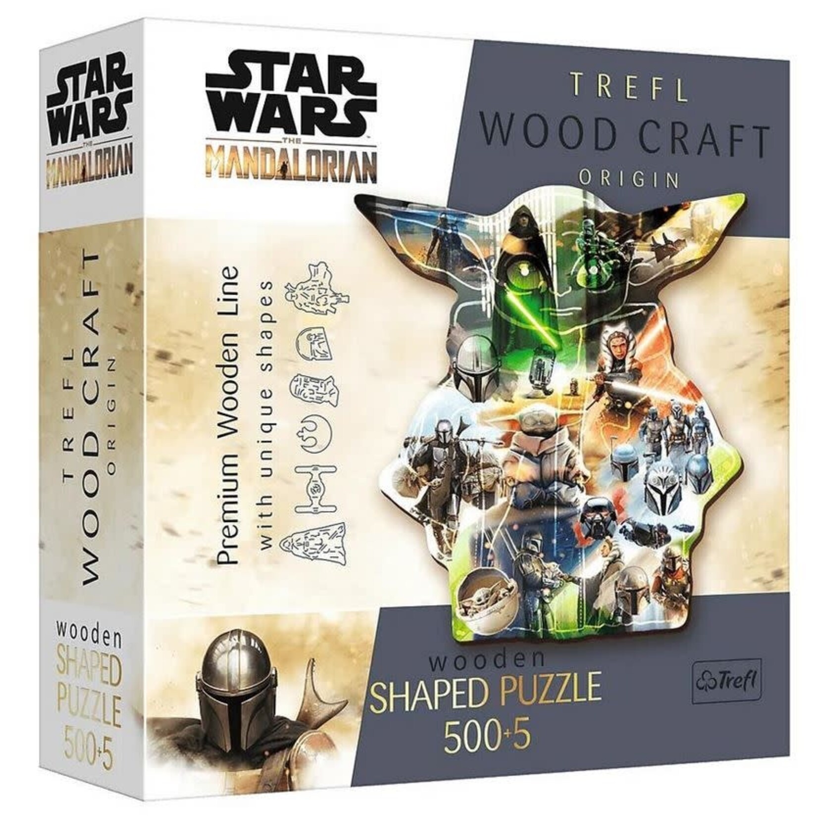 Star Wars: The Mysterious Grogu 500 Piece Wood Puzzle