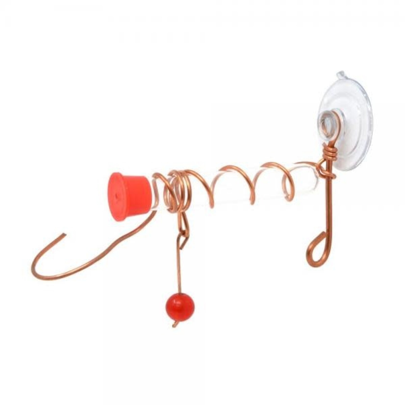 Window Wonder One Tube Hummingbird Feeder