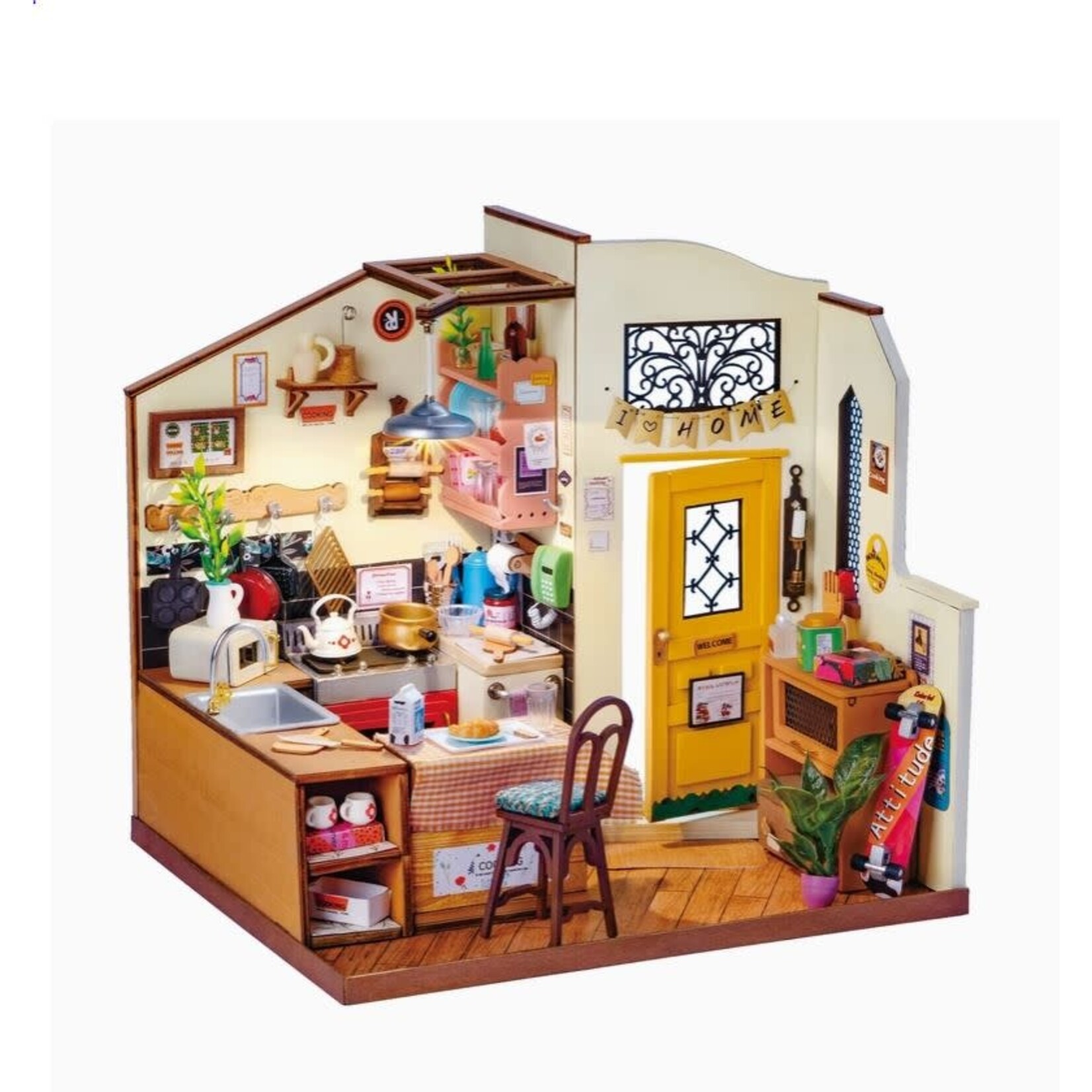 Miniature House Kit - Cozy Kitchen