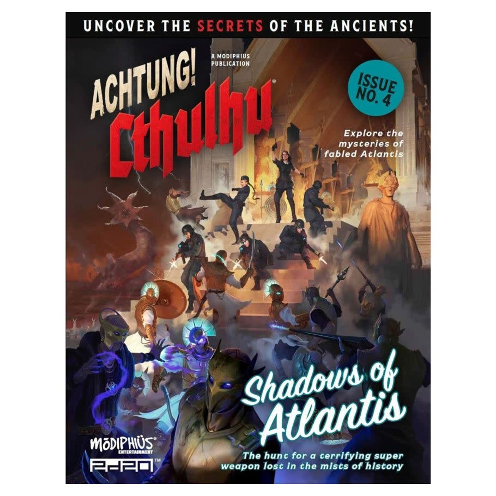 Achtung! Cthulhu 2D20 RPG: Shadow of Atlantis