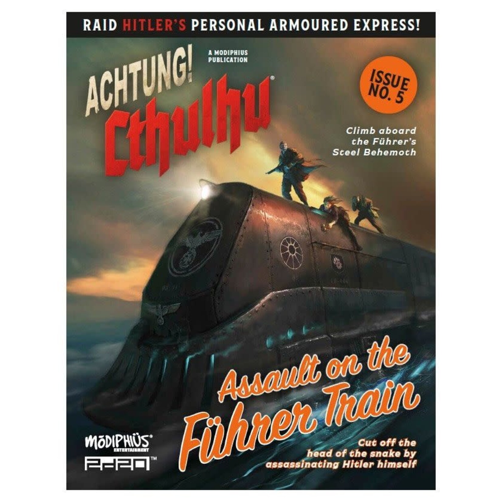 Achtung! Cthulhu 2D20 RPG: Assault on Furher Train