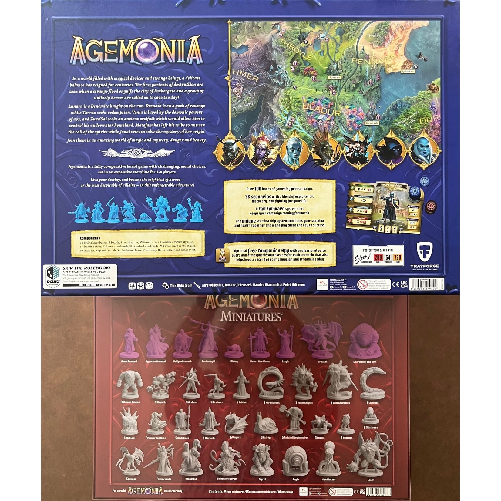 Agemonia + Miniature Set Bundle (All Sales Final)