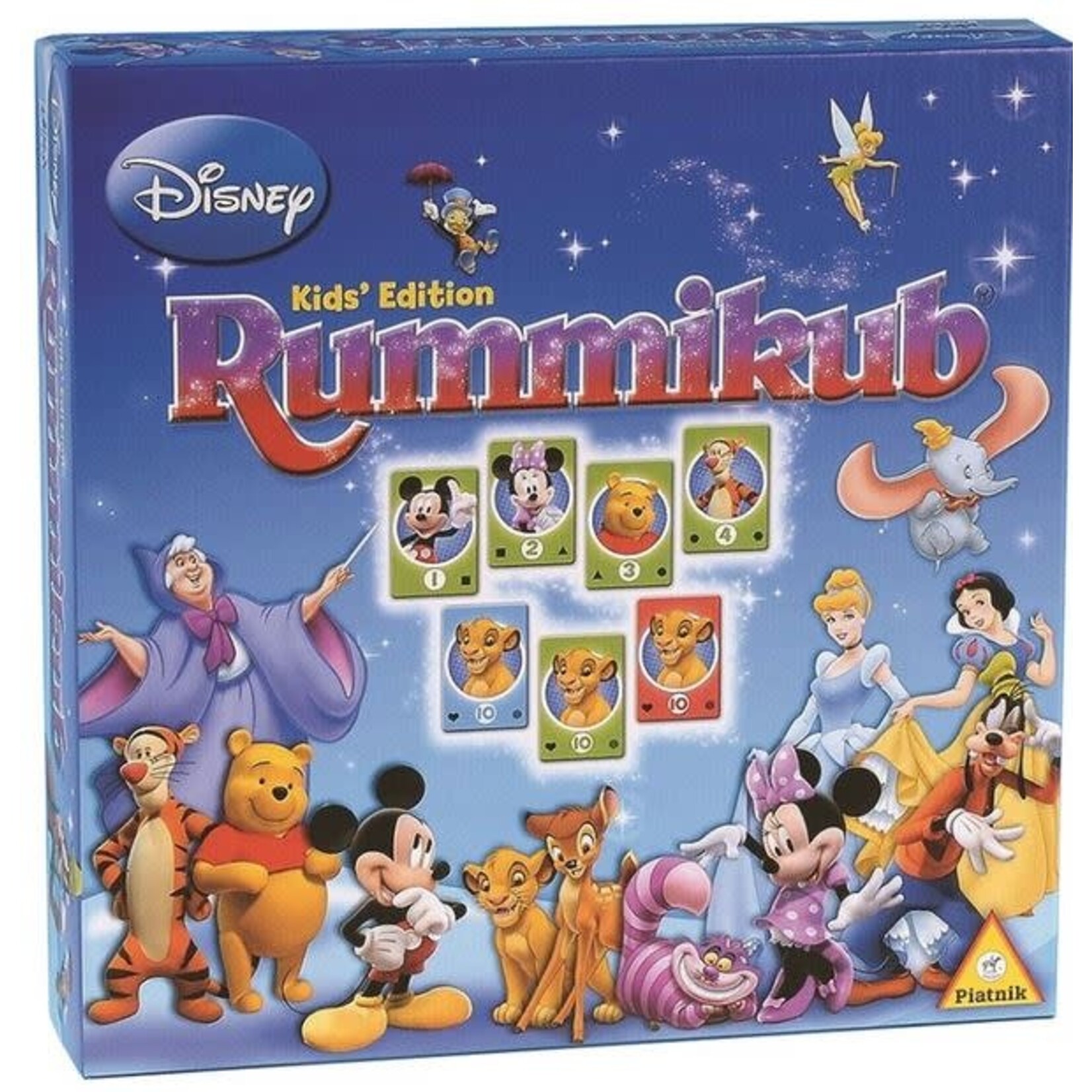 18646 Rummikub Disney Kids Edition Dragon Cache Used Game The