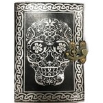 Leather Journal: Sugar Skull 5 x 7