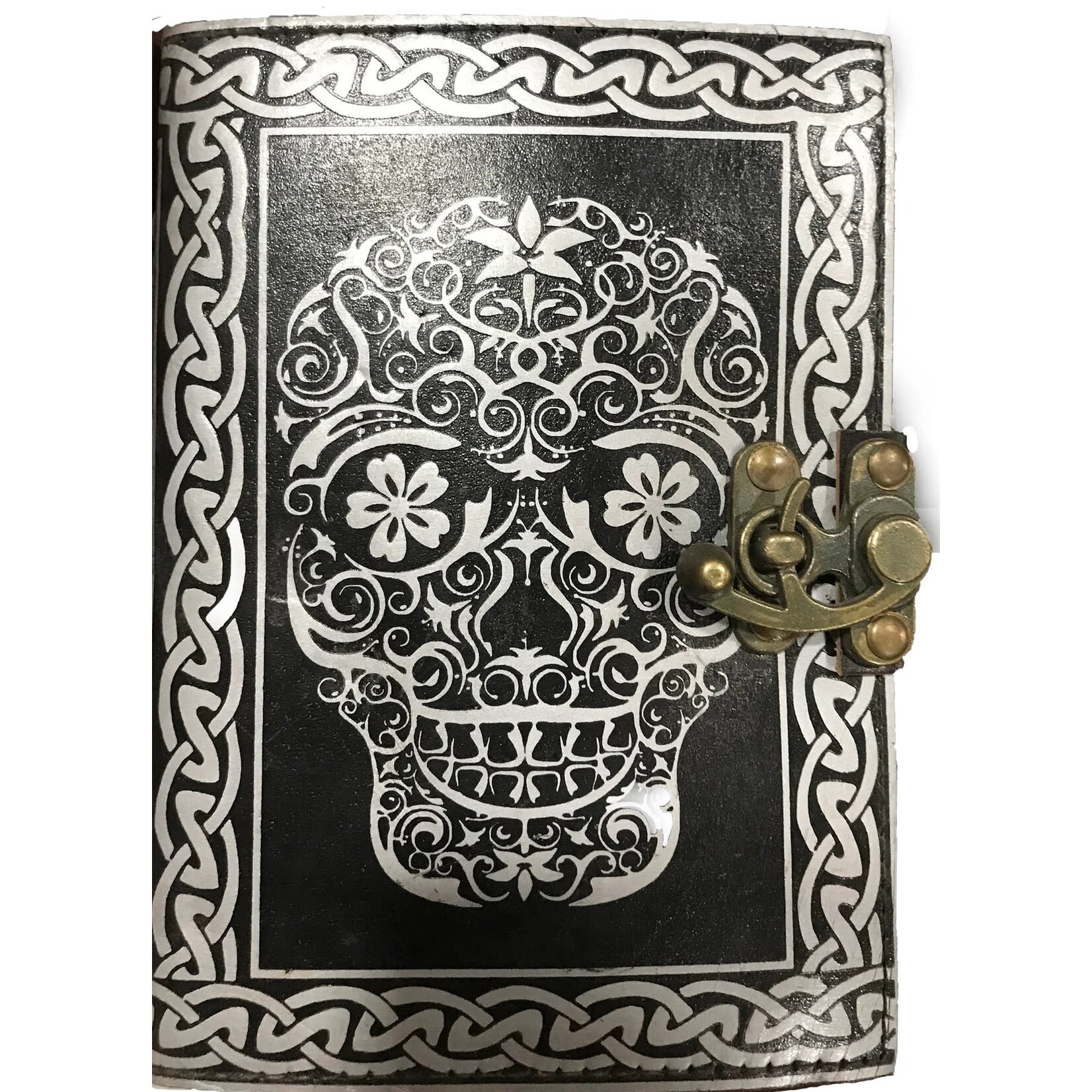 Leather Journal: Sugar Skull 5 x 7