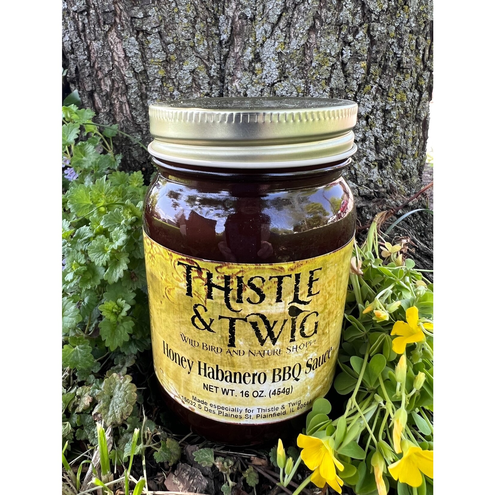 Thistle and Twig BBQ Sauce: Honey Habanero 16 oz