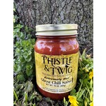 Thistle and Twig Salsa: Ghost Chili (Extremely Hot) 16 oz