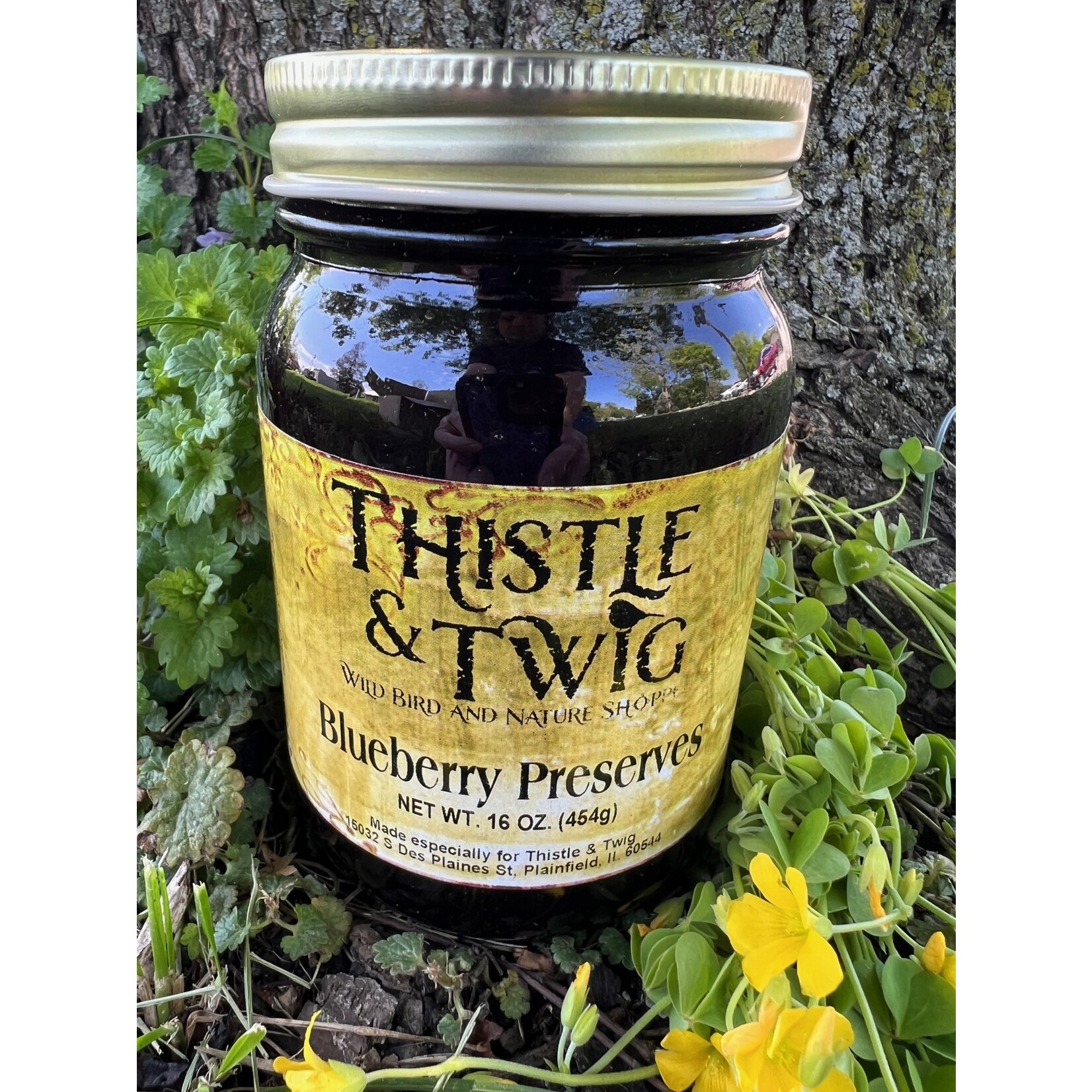 Thistle and Twig Preserves: Blueberry 16 oz