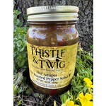 Thistle and Twig Salsa: Five Amigos Pepper (Very Hot) 16 oz