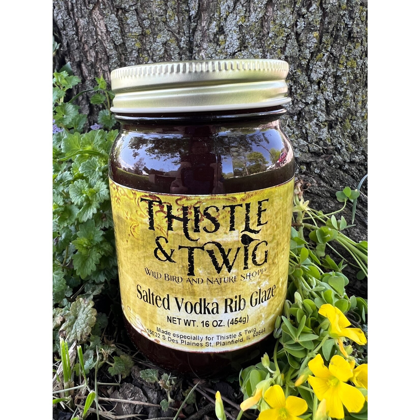 BBQ Sauce - Salted Vodka Rib Glaze 16oz