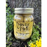 Thistle and Twig Olives: Blue Cheese Stuffed Olives 16 oz
