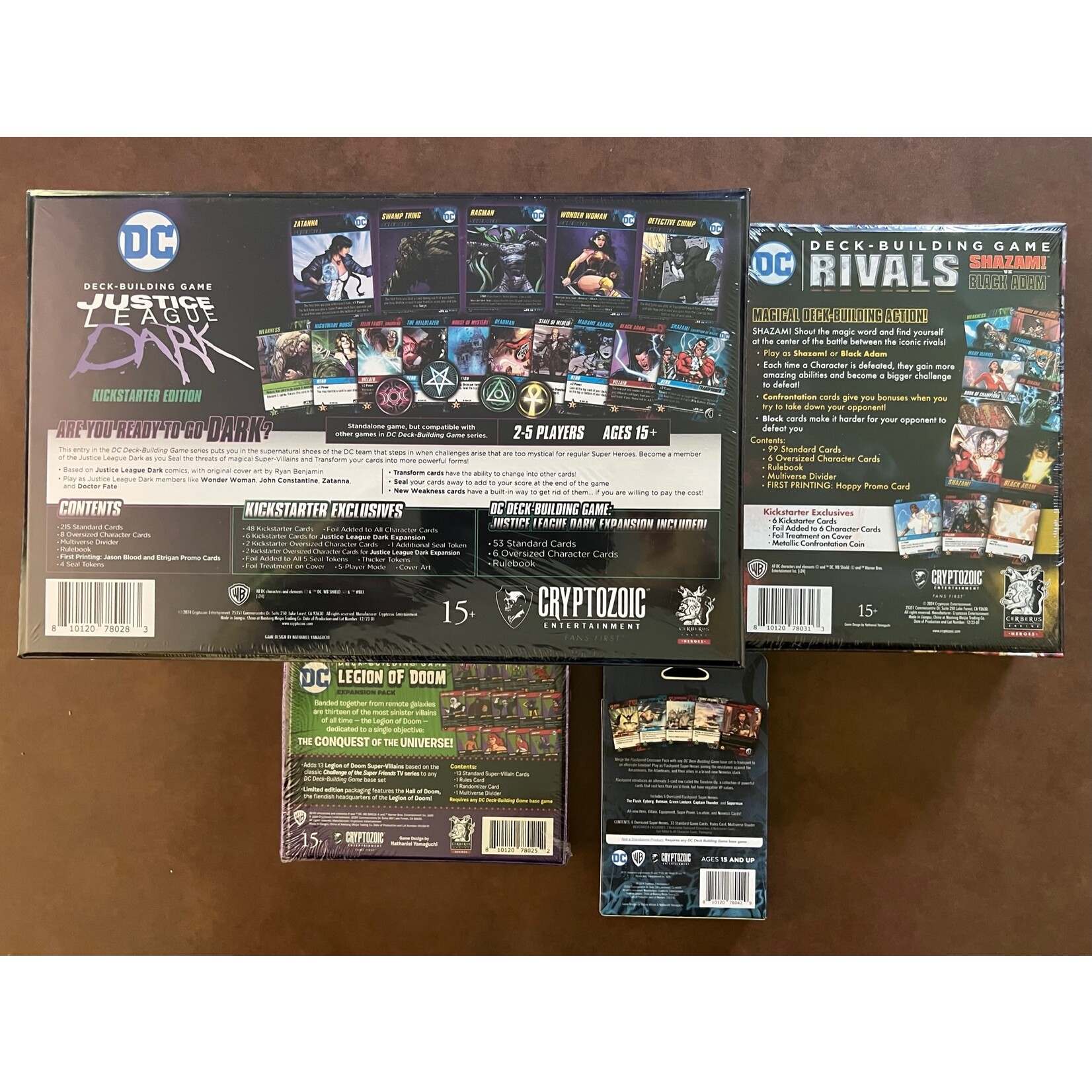 DC Deck-Building Game: Justice League Dark LE Bundle (All Sales Final)