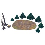 Terrain: Evergreen Pine Forest Monster Scenery