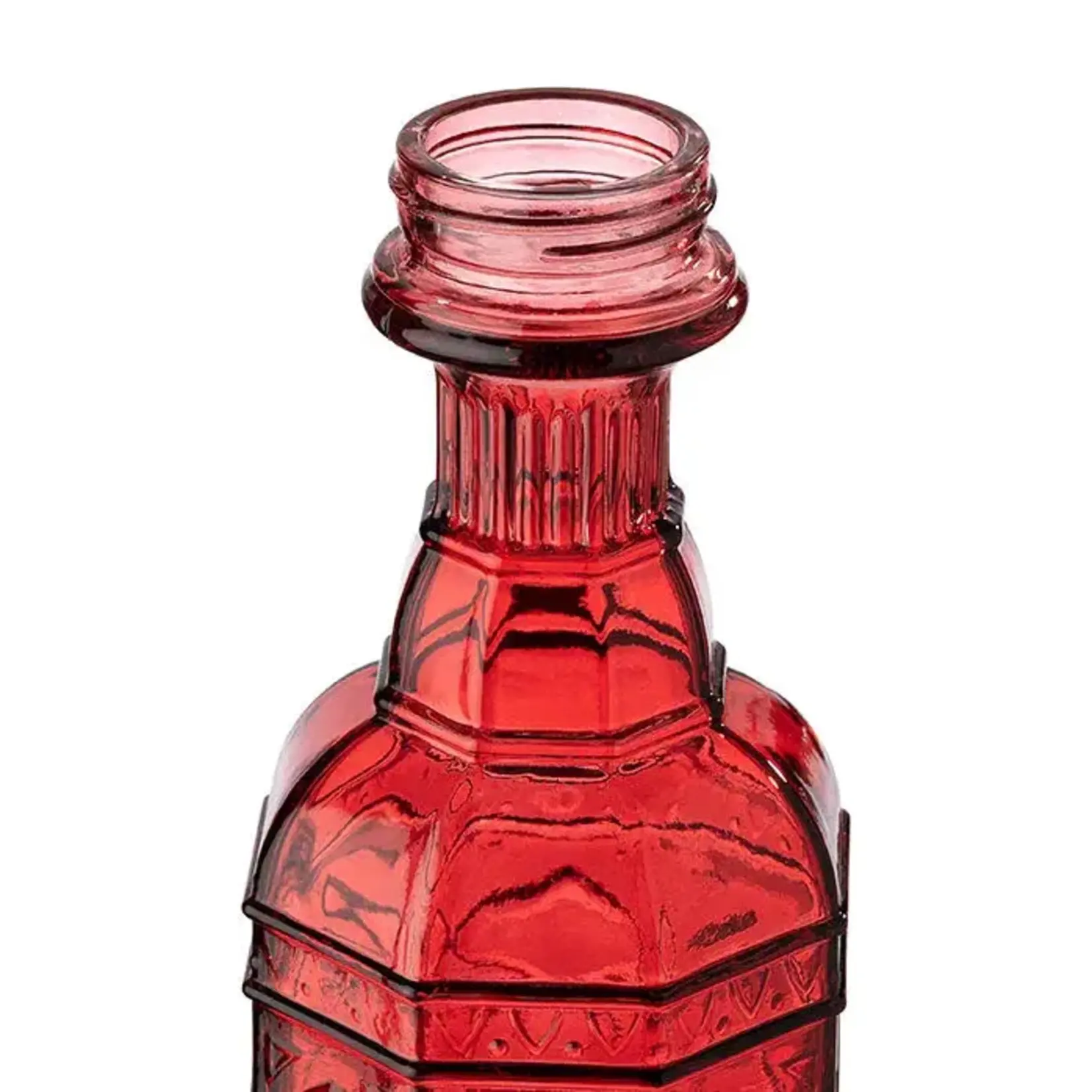 Jewel Red Bottle Hummingbird Feeder 20oz
